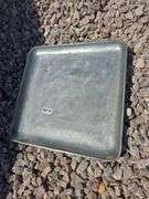 CAST ALUMINUM WASHING MACHINE LID.