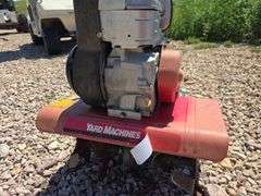 FRONT TINE TILLER RUNS ON CARB FLUID.