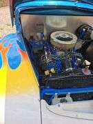 1948 FORD F-1 SHOW TRUCK. 2WD. GOOD TIRES. FEW DINGS. SHOWS 6803 MILES. FORD 9" REAR END. MUSTANG II FRONT END. 1979 302CI FORD V8. AOD AUTOMATIC WITH OVERDRIVE TRANS. RUNS AND DRIVES FAST! EDELBROCK 4BBL CARB, HIGH RISE INTAKE.  NEW WATER PUMP. SHAVED DOOR HANDLES, 2 FOBS. MATCHING GO CART, 5HP, RIDE ON THE BOX. 250LB CAPACITY. ***THIS VEHICLE SELLS WITH TITLE***