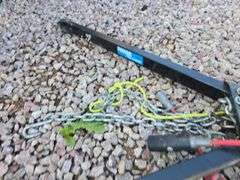 VEHICLE TOW HITCH AND CORD.
