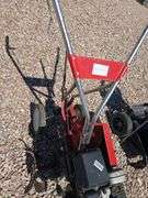 FRONT TINE TILLER, RUNS AND WORKS.
