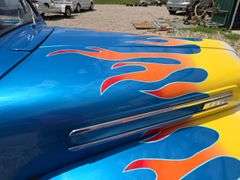 1948 FORD F-1 SHOW TRUCK. 2WD. GOOD TIRES. FEW DINGS. SHOWS 6803 MILES. FORD 9" REAR END. MUSTANG II FRONT END. 1979 302CI FORD V8. AOD AUTOMATIC WITH OVERDRIVE TRANS. RUNS AND DRIVES FAST! EDELBROCK 4BBL CARB, HIGH RISE INTAKE.  NEW WATER PUMP. SHAVED DOOR HANDLES, 2 FOBS. MATCHING GO CART, 5HP, RIDE ON THE BOX. 250LB CAPACITY. ***THIS VEHICLE SELLS WITH TITLE***