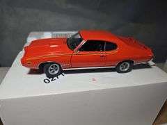 1969 PONTIAC GTO JUDGE DIE-CAST CAR.