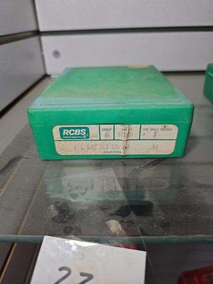 RCBS 22-250 F L DIE SET.