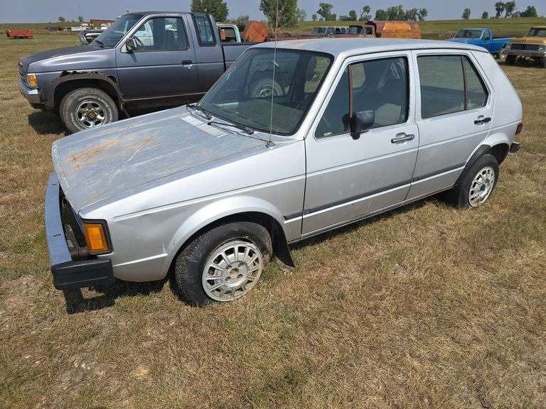 VOLKSWAGEN DIESEL RABBIT. NON-RUNNING. ***NO TITLE!***