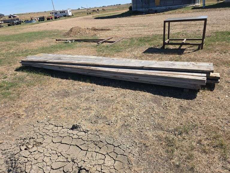 PLANKS. SOME CRACKED.