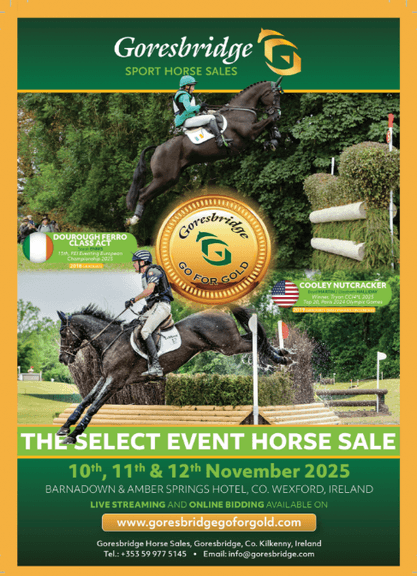 Go For Gold Event Horse Sale 2025