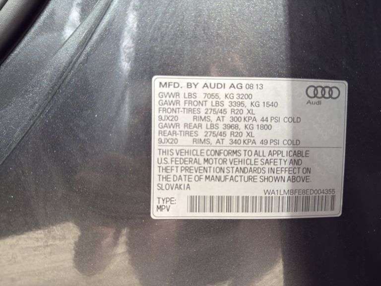 2014  AUDI  Q7  TDI