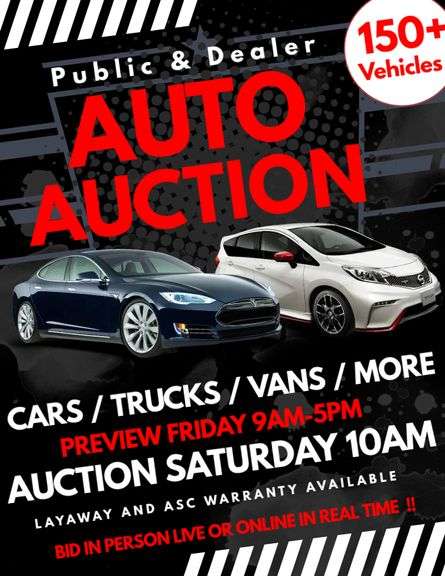 JULY 19TH Auto Auction