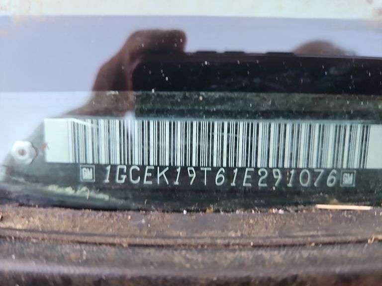 2001  CHEVROLET  Silverado  1500