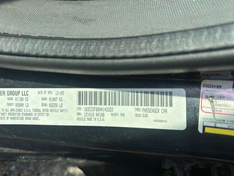2010  DODGE  Avenger  R/T