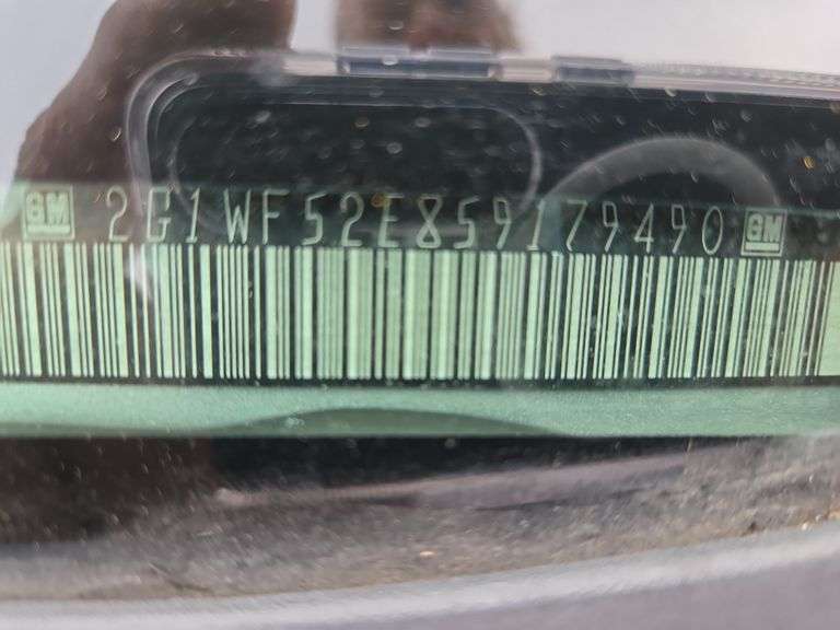 2005 CHEVROLET IMPALA BASE 2G1WF52E859179490