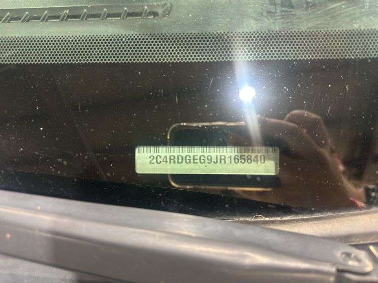 2018 DODGE Grand Caravan RT 2C4RDGEG9JR165840