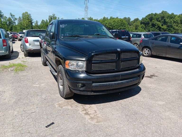 2003 DODGE Ram 1500 ST 1D7HU18Z13J518560 VMI-2526-1738-MI