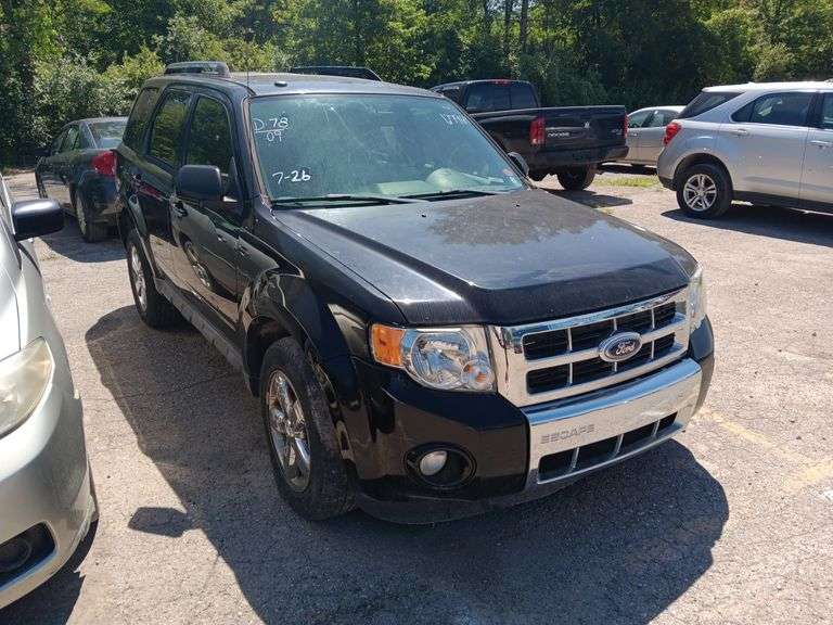 2009 FORD Escape Limited 1FMCU04739KB63599 VMI-2524-0711-MI