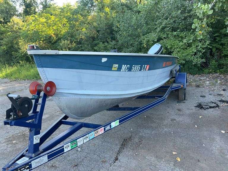 1987 Smoker Craft Big Fisherman Boat SMK31090J687 OVW20959