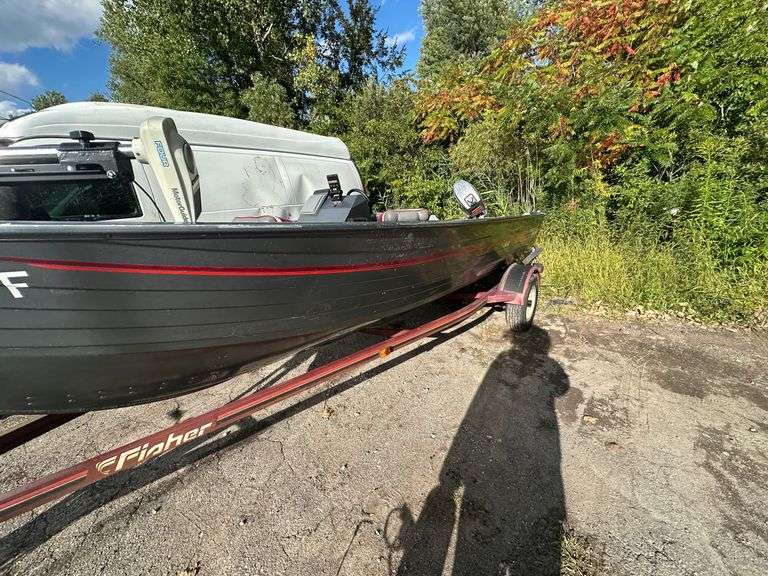 1990 FISHER BOAT - MPDM1968J990 OVW21194