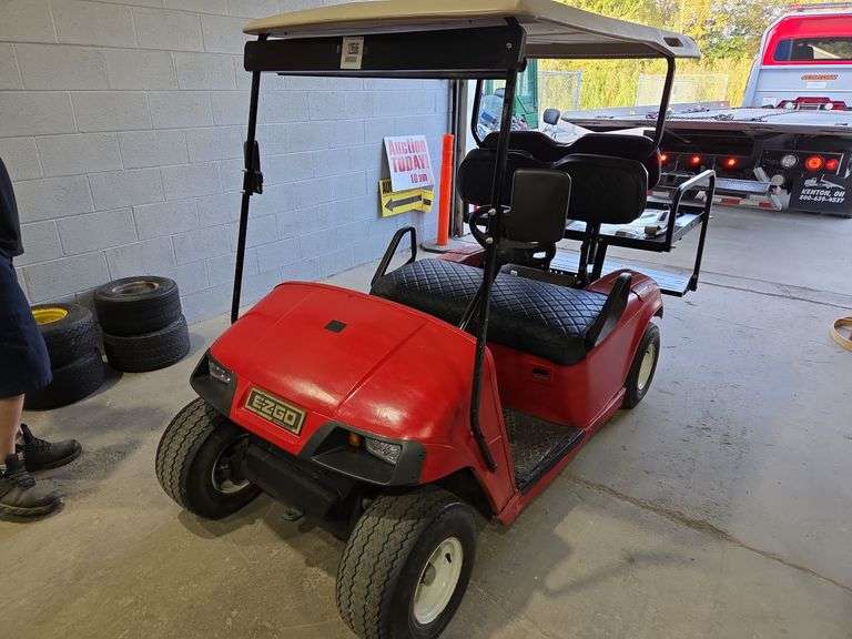 2001 EZ GO GOLF CART ~ H4011402376 OVW21339