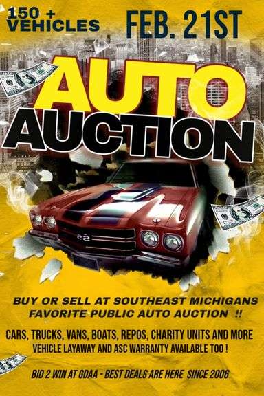 FEBRUARY 21st Auto Auction