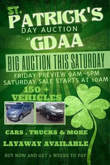 MARCH 14th Auto Auction