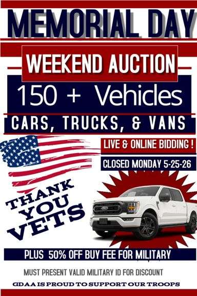 MAY 23rd Auto Auction