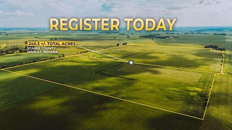 240+/- Acres Starke County Farm Auction