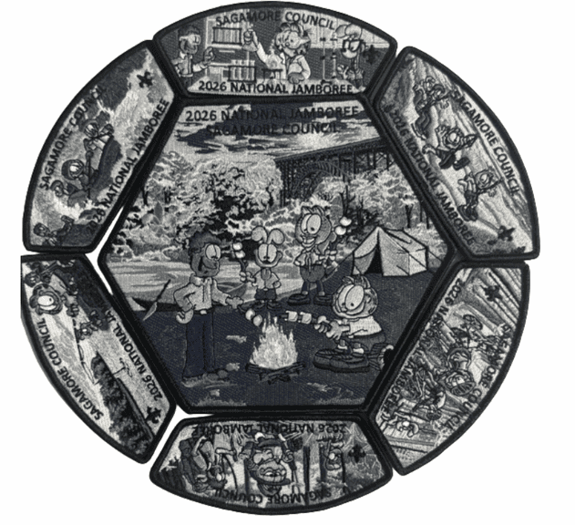 National Jamboree Patch Collection B&W