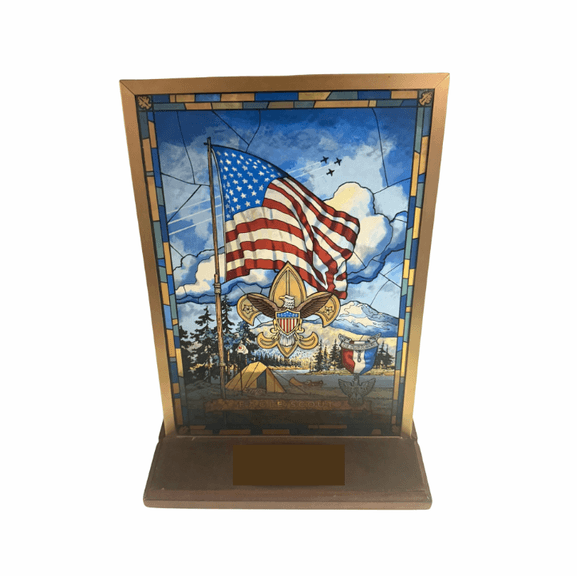 Eagle Scout Stained Glass