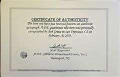 Bob Griese Autographed Jersey