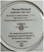 Limited Edition Norman Rockwell Plate