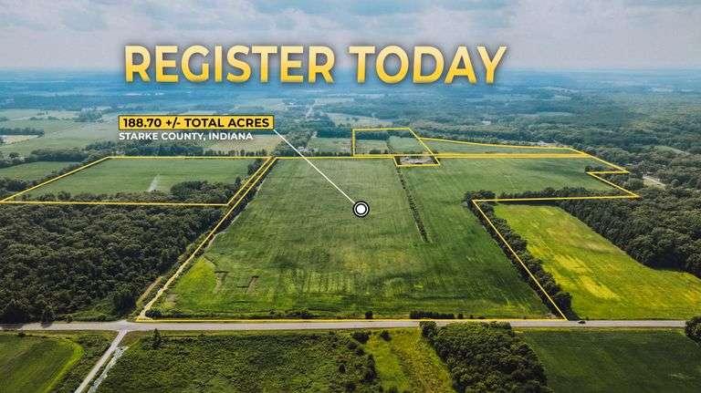 188 +/- Acres Starke County, Indiana Farm Auction