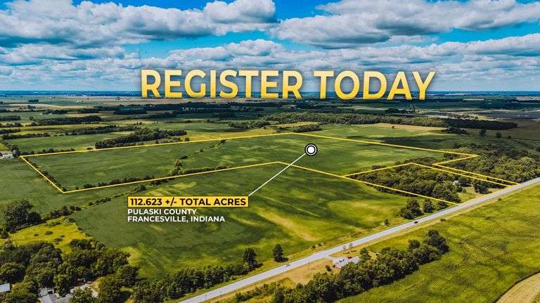 112+/- Pulaski County, Indiana Farm Auction 