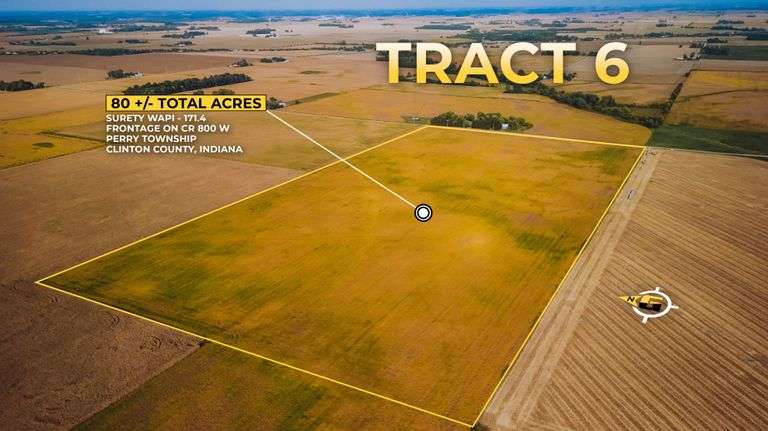 80 +/- ACRES