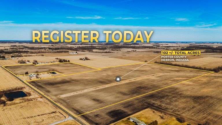 102+/- Acres Porter County, Indiana Farm Auction