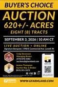 620+/- Acre Buyer's Choice Auction | Lowell, Indiana