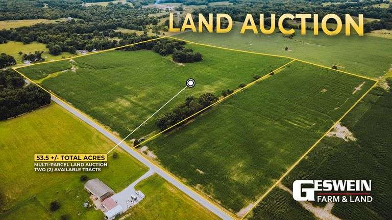 53.5 +/- Acres Jefferson County, Illinois | Multi-Par Auction