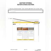 Thumbnail image of Online Bidder Tutorial - Buyers Choice.pdf