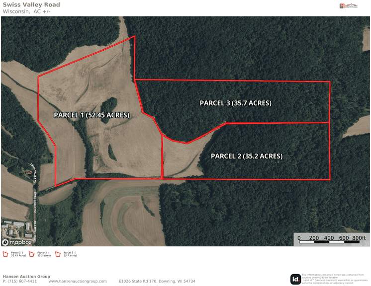 125± Acres in the Scenic Baraboo Bluffs – Prime Opportunity for Farmers, Investors & Outdoor Enthusiasts Near Prairie Du Sac - Sauk County, WI