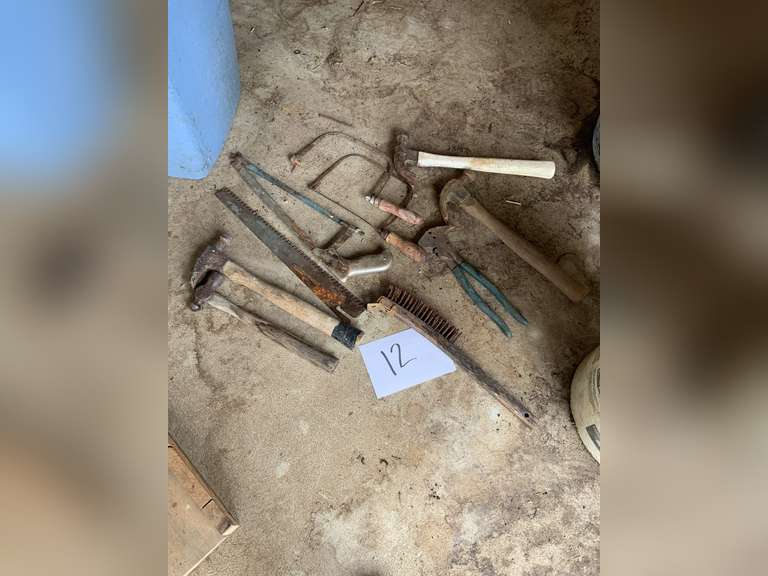 Hammers, Wire Brush, Fencing Pliers, Saws