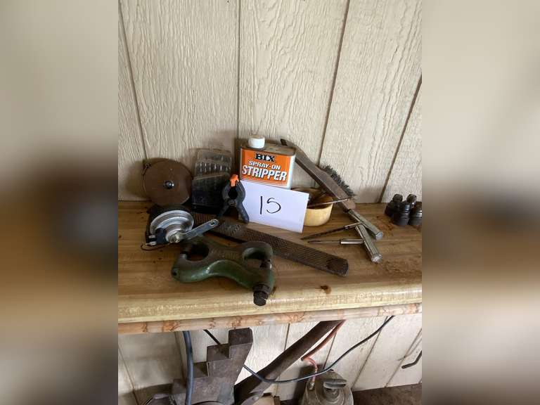 Drill Bits, Rasp, Measuring Tape