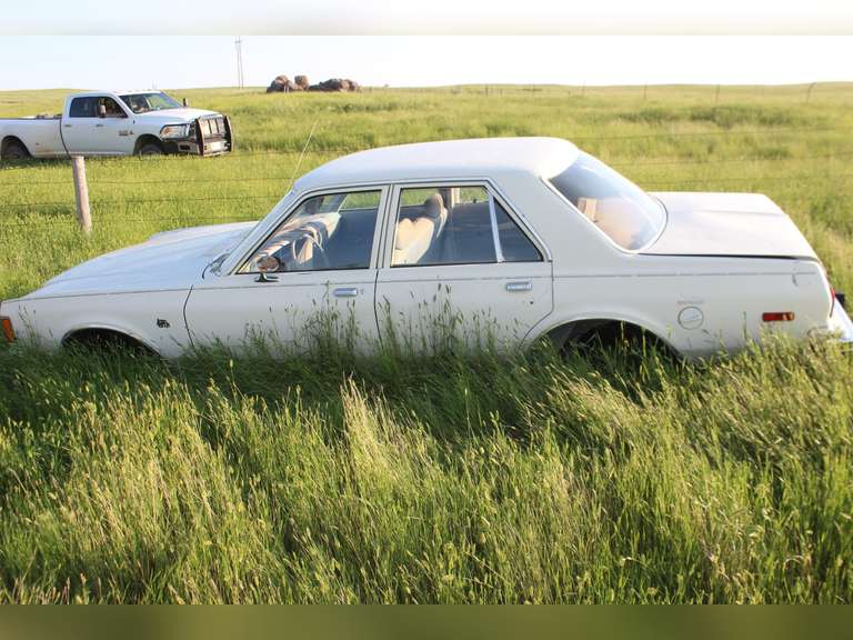 White Dodge Aspen