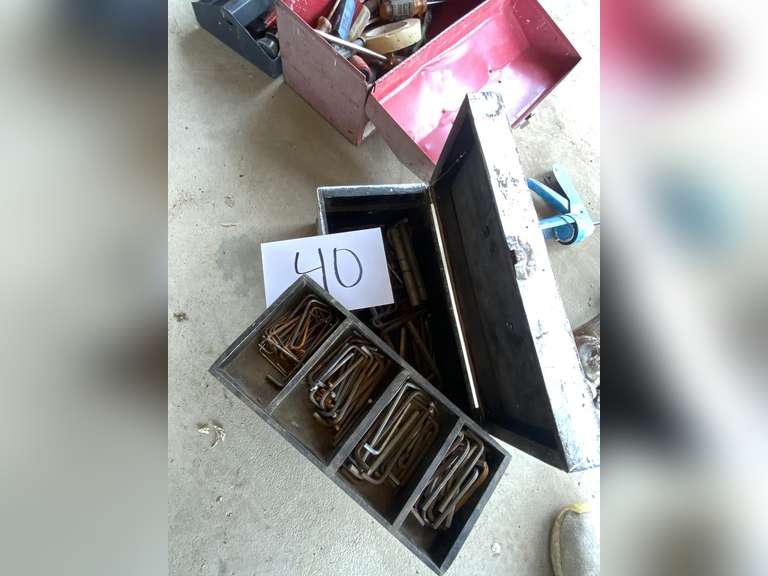 Wooden Tool Box of Allen Wrenches