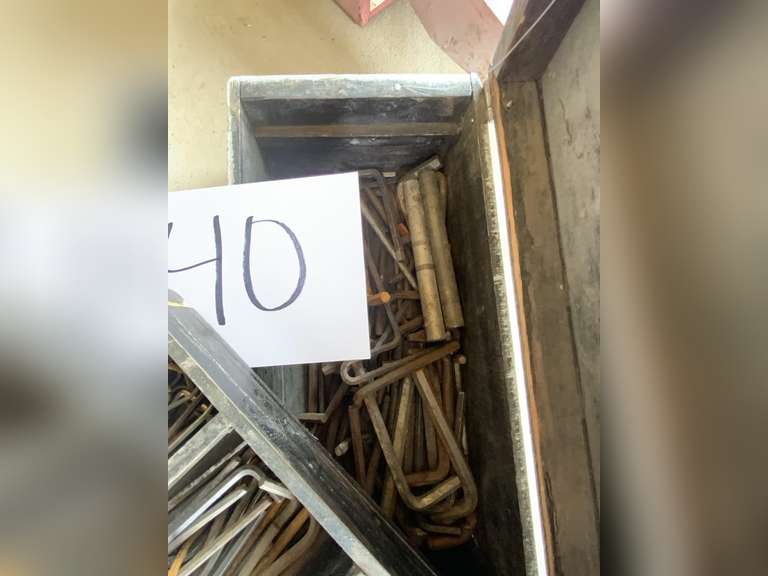 Wooden Tool Box of Allen Wrenches