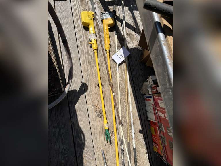 Electric cattle prods and sorting sticks ￼