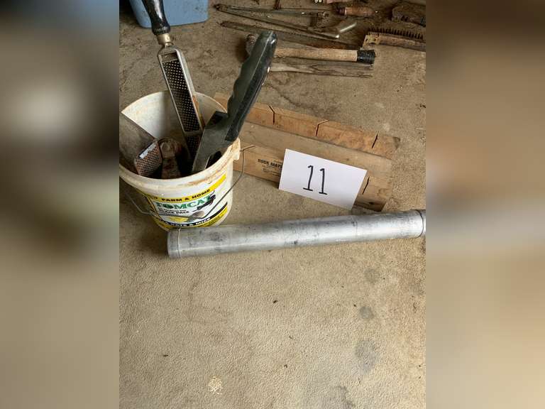 Mitre Box, Rasps and Mud Knife