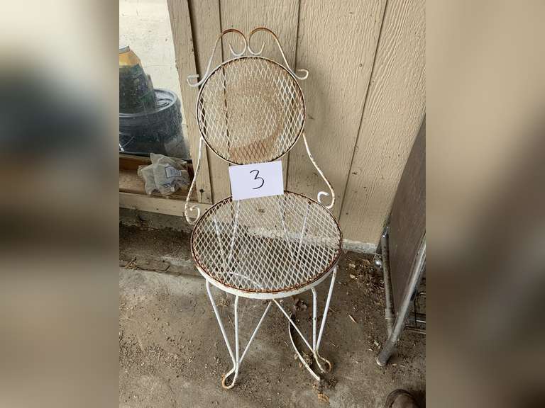 White Garden Chair