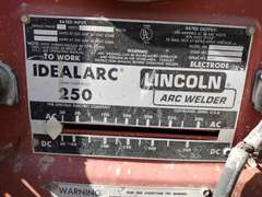 Lincoln arc welder. Idealarc 250. ￼with leads