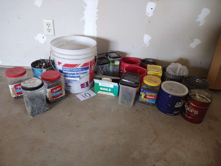 Various Bolts, Screw, and Nails