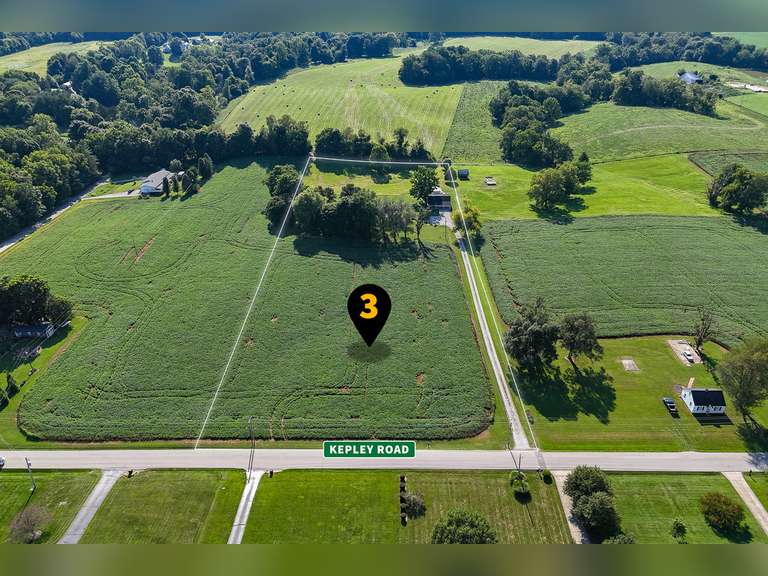 Tract 3 — 5.52 Acres + Home & Garage