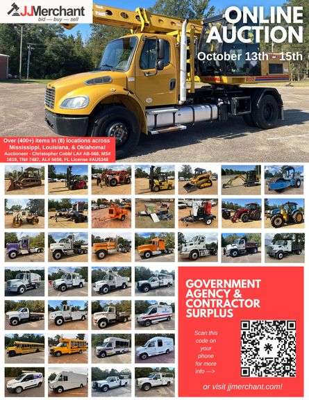 October Auction Flyer